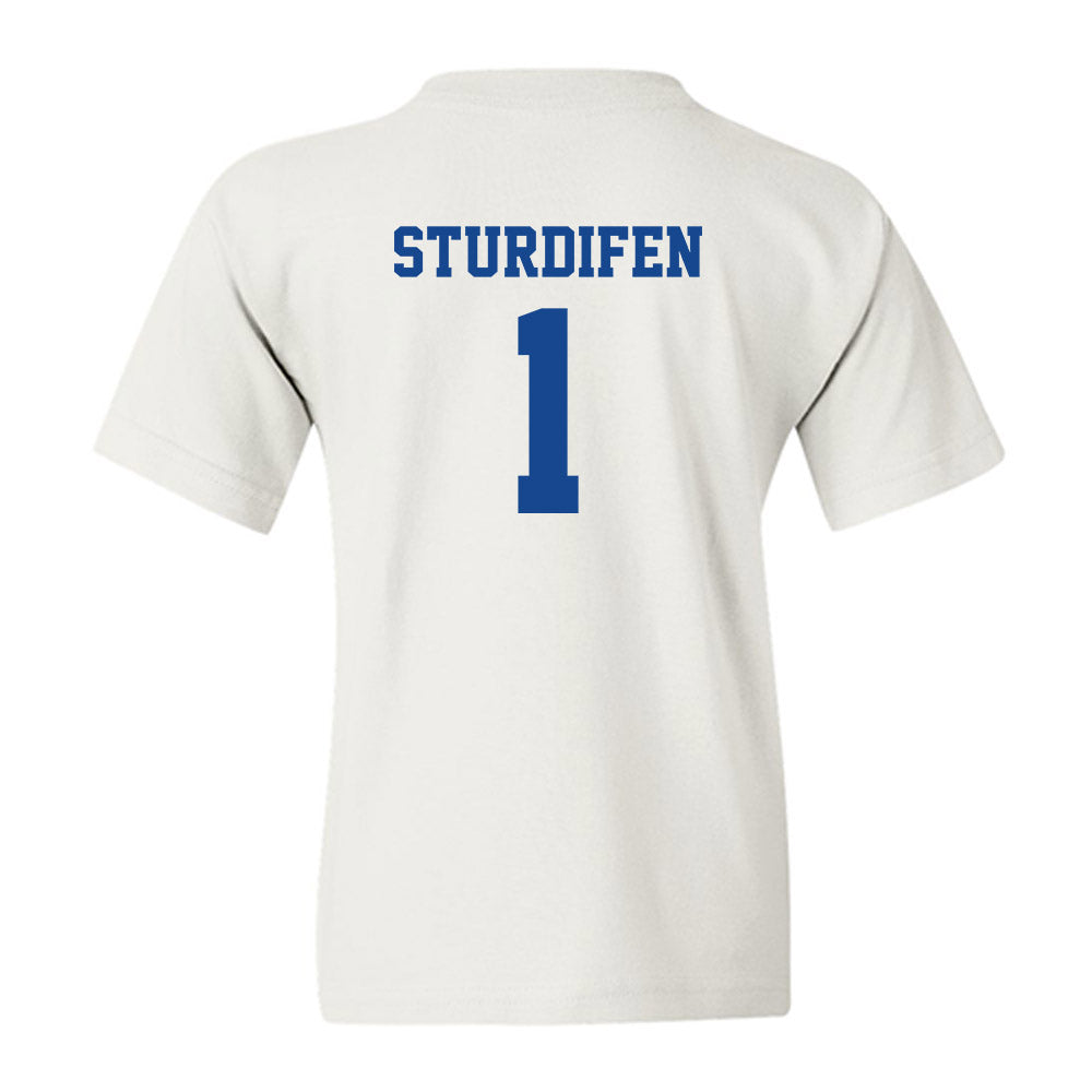 Hampton - NCAA Football : Cam Sturdifen - Classic Shersey Youth T-Shirt-1