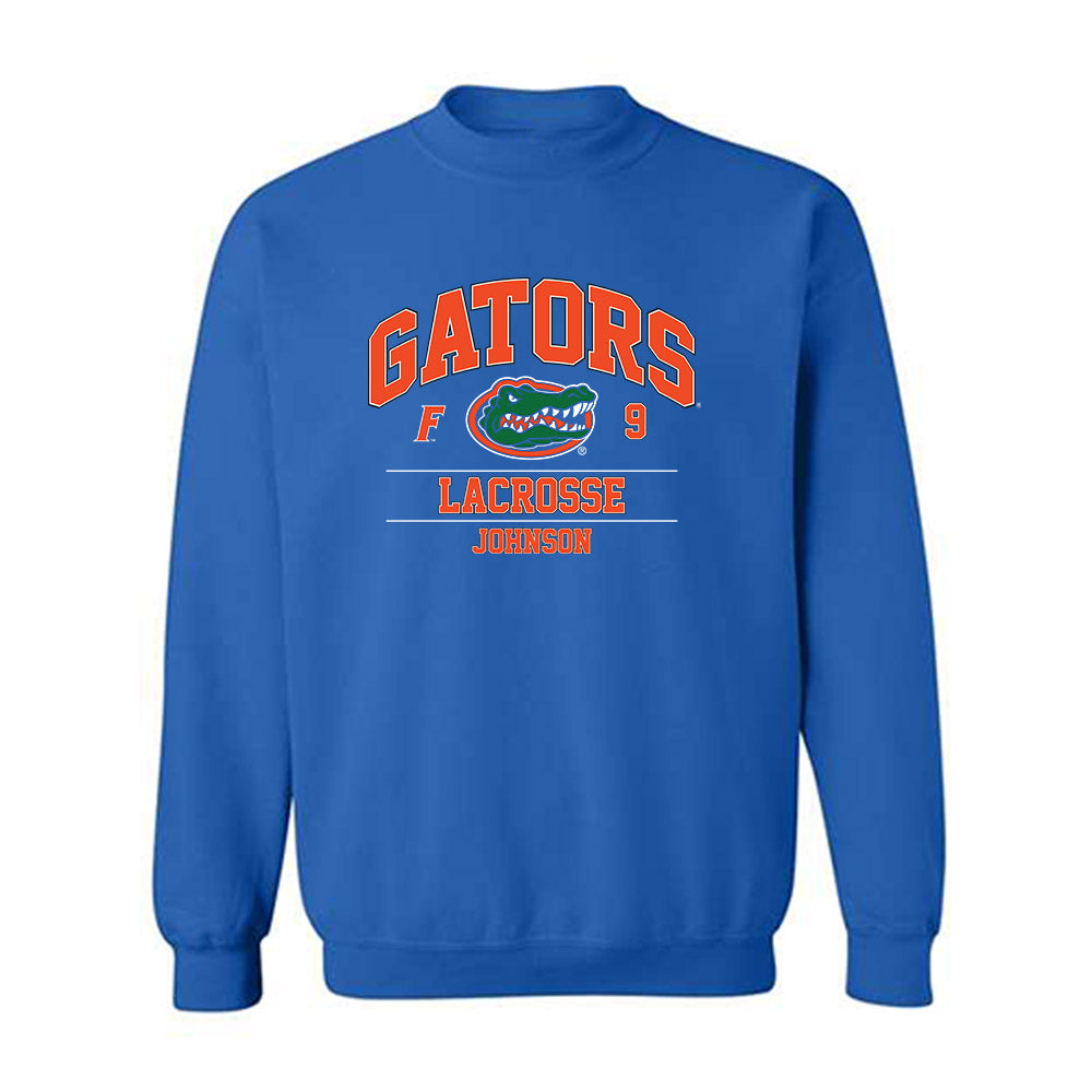Florida - NCAA Women's Lacrosse : Gabi Johnson - Classic Fashion Shersey Crewneck Sweatshirt-0