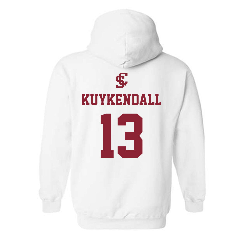 SCU - NCAA Men's Basketball : Brayde Kuykendall - Hooded Sweatshirt-1