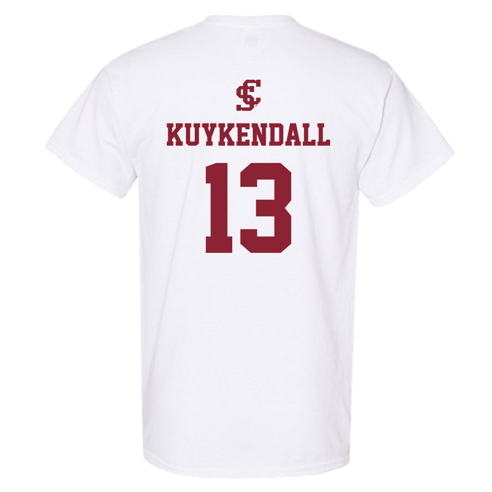 SCU - NCAA Men's Basketball : Brayde Kuykendall - T-Shirt-1