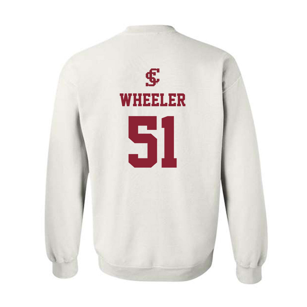 SCU - NCAA Baseball : Mace Wheeler - Crewneck Sweatshirt-1