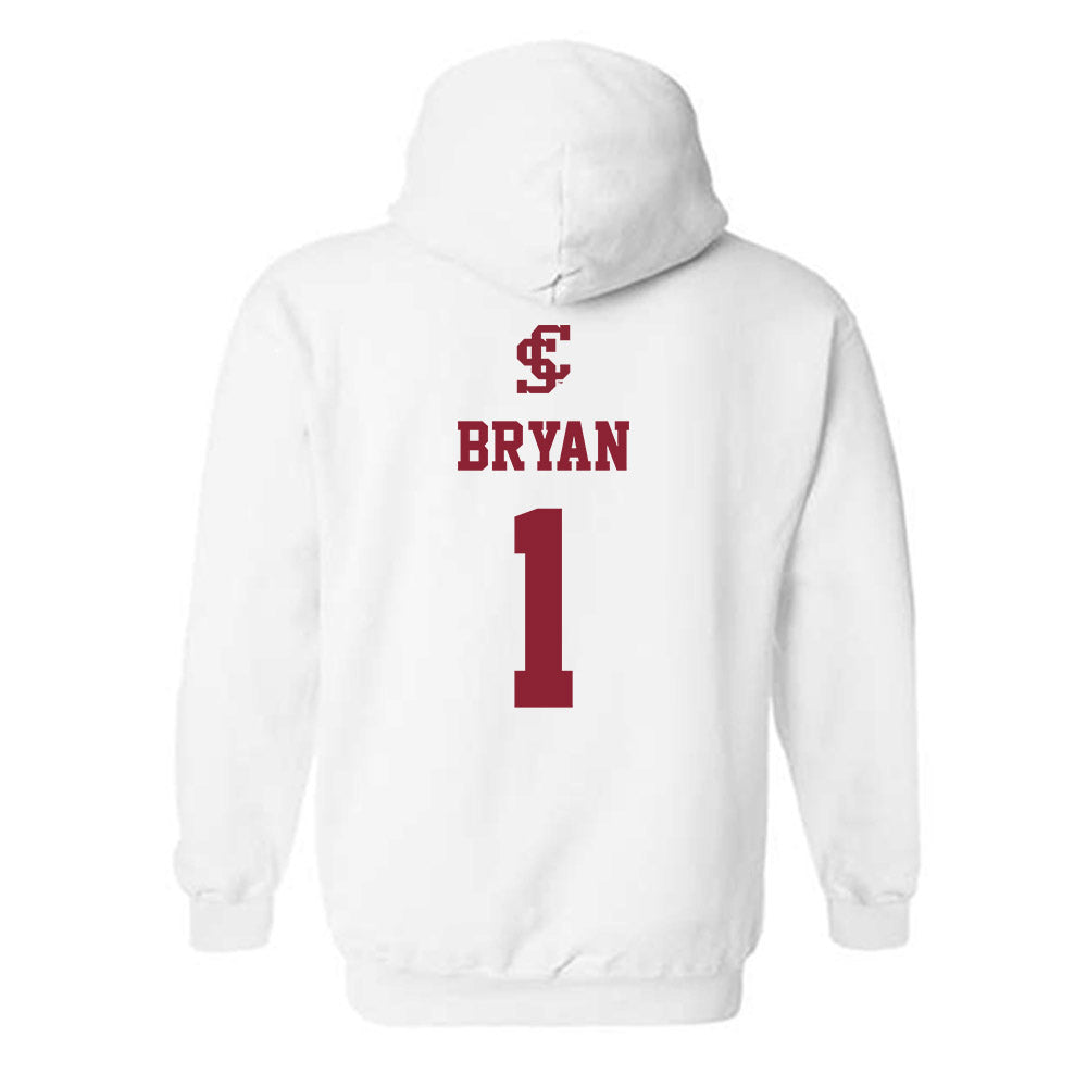 SCU - NCAA Men's Basketball : Tyeree Bryan - Hooded Sweatshirt Classic Shersey