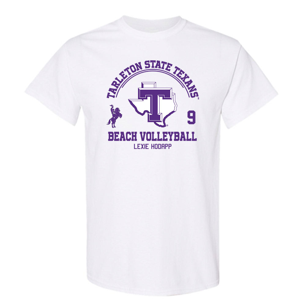 Tarleton State - NCAA Beach Volleyball : Lexie Hodapp - Classic Fashion Shersey T-Shirt-0