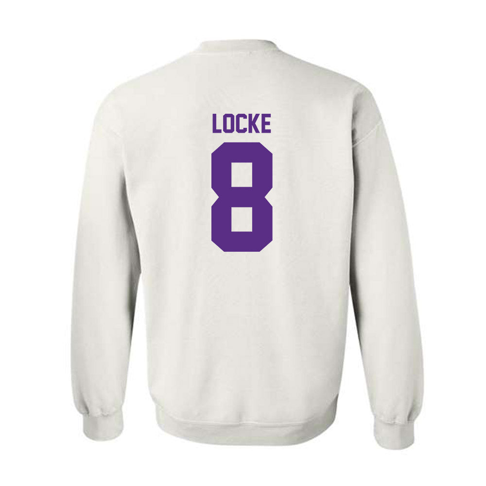 Tarleton State - NCAA Football : Braedyn Locke - Classic Shersey Crewneck Sweatshirt-1