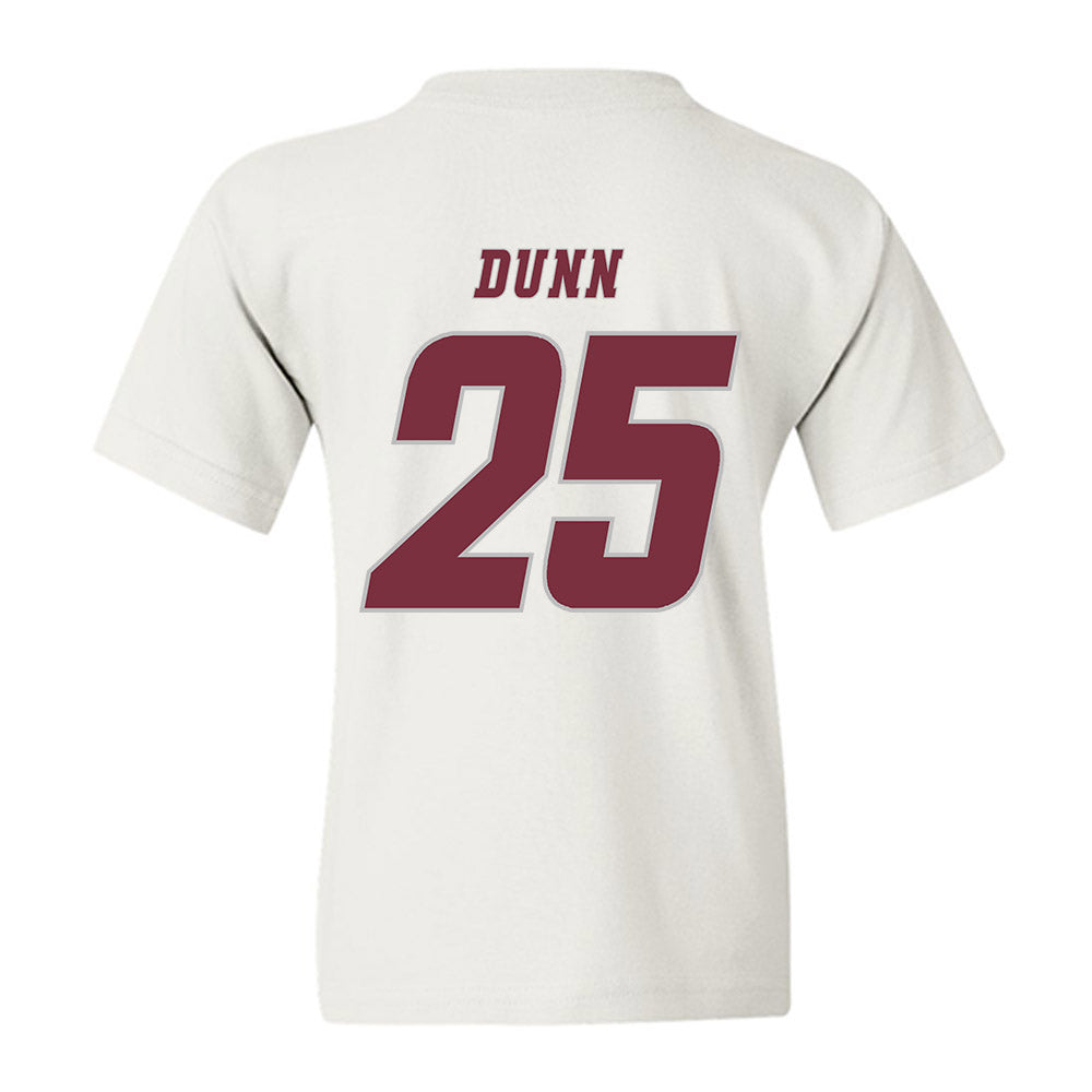 UMass - NCAA Men's Ice Hockey : Cam Dunn - Classic Shersey Youth T-Shirt-1