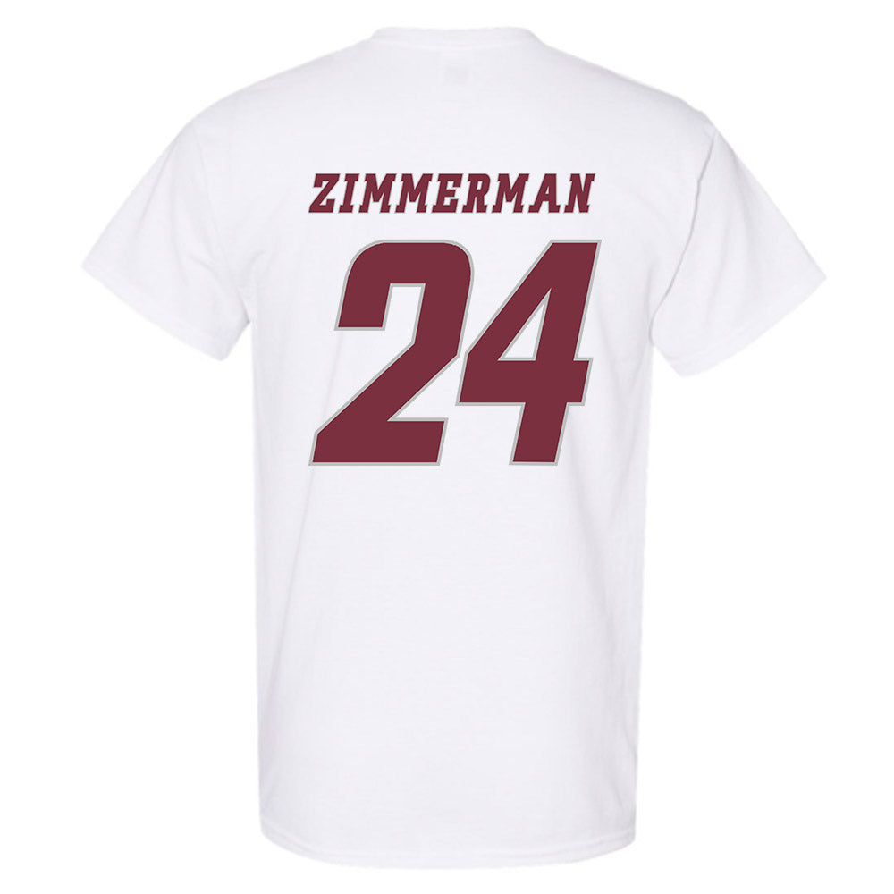 UMass - NCAA Men's Ice Hockey : Elias Zimmerman - Classic Shersey T-Shirt-1