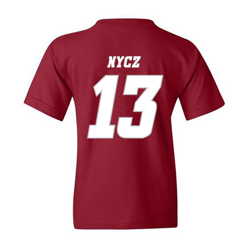 UMass - NCAA Men's Ice Hockey : Landon Nycz - Classic Shersey Youth T-Shirt-1