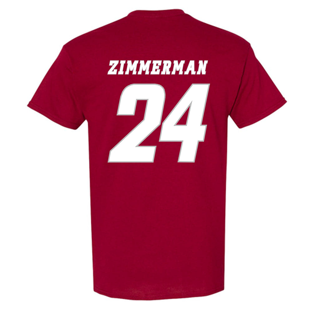 UMass - NCAA Men's Ice Hockey : Elias Zimmerman - Classic Shersey T-Shirt-1
