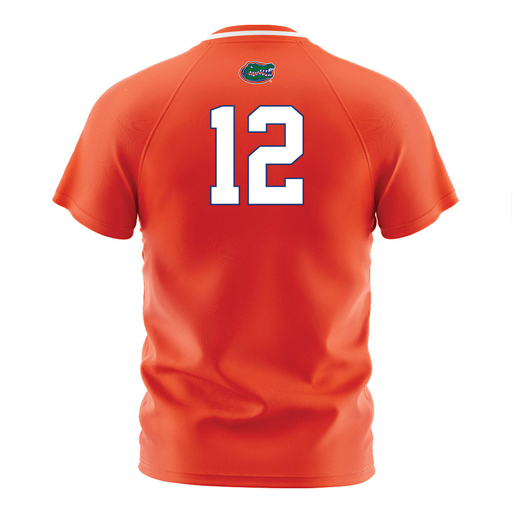 Florida - NCAA Women's Soccer : Charlotte Grim - Orange Soccer Jersey-1