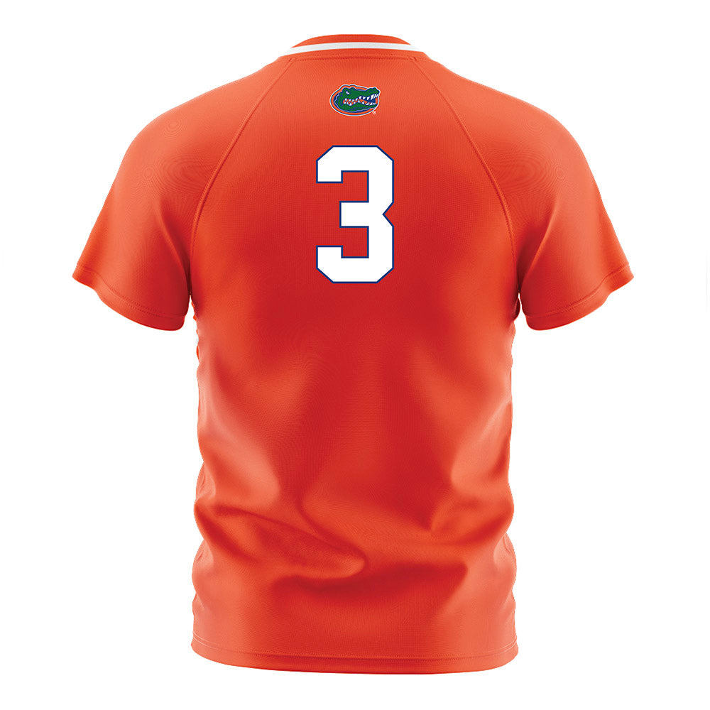 Florida - NCAA Women's Soccer : Kyra Taylor - Orange Soccer Jersey-1