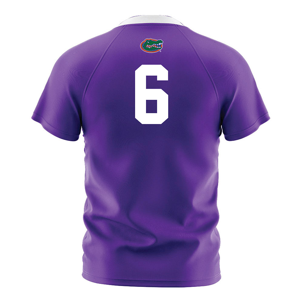 Florida - NCAA Women's Soccer : Avery Upton - Purple Soccer Jersey