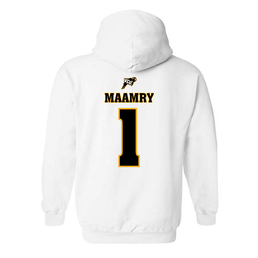 VCU - NCAA Women's Soccer : Ameerah Maamry - Sports Shersey Hooded Sweatshirt-1