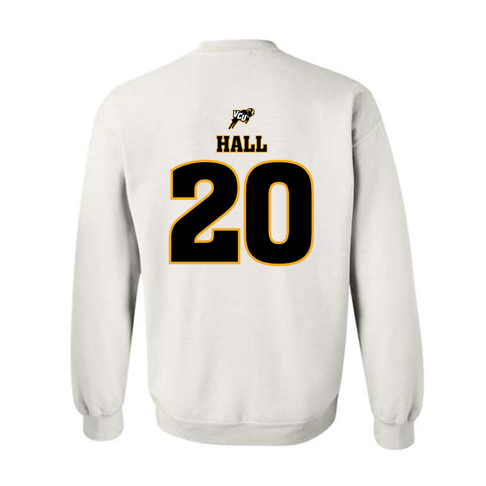 VCU - NCAA Women's Soccer : Jordyn Hall - Sports Shersey Crewneck Sweatshirt-1