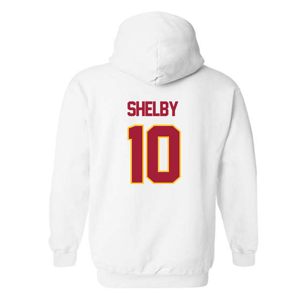 USC - NCAA Football : Braylan Shelby - Sports Shersey Hooded Sweatshirt-1