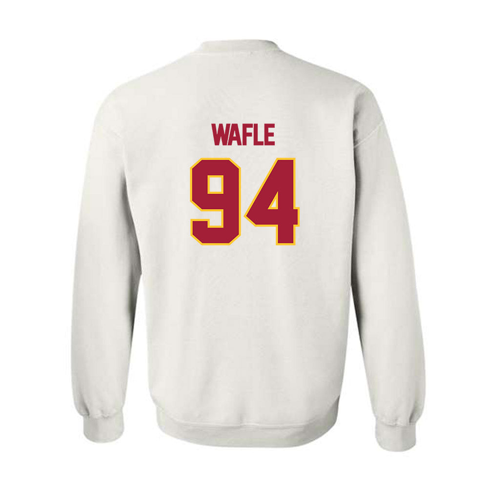 USC - NCAA Football : Luke Wafle - Sports Shersey Crewneck Sweatshirt-1