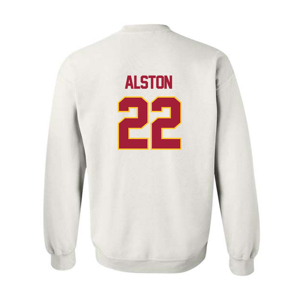 USC - NCAA Football : Shahn Alston - Sports Shersey Crewneck Sweatshirt-1