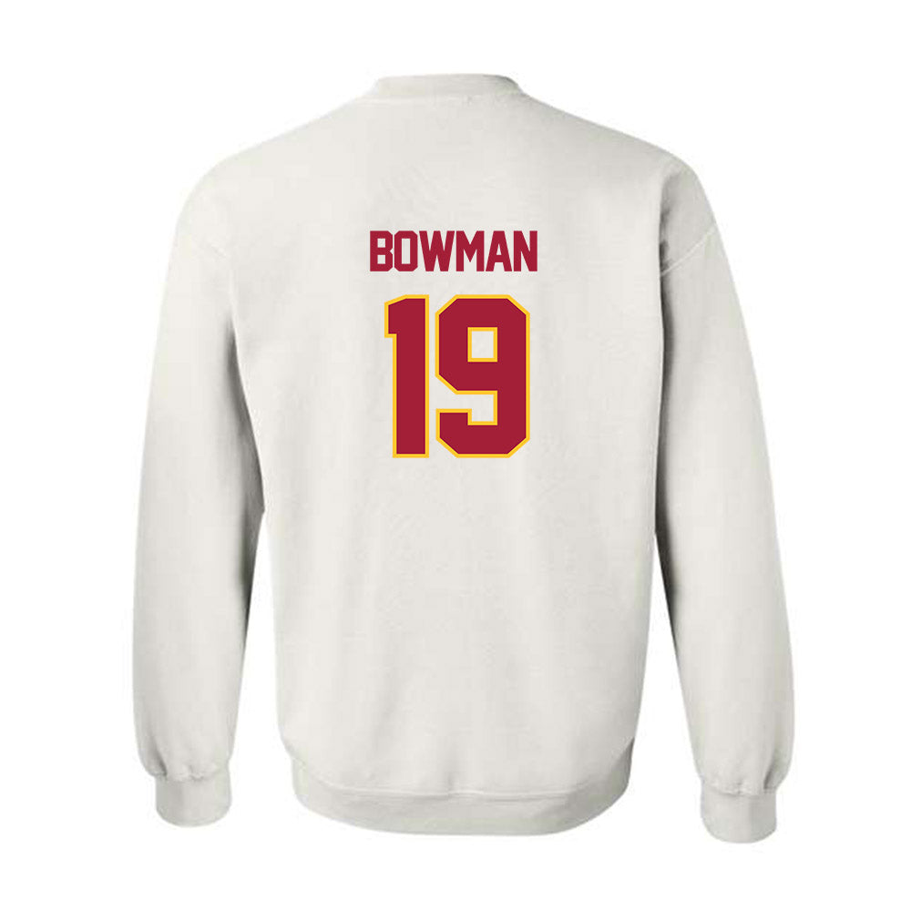 USC - NCAA Football : Mark Bowman - Sports Shersey Crewneck Sweatshirt-1