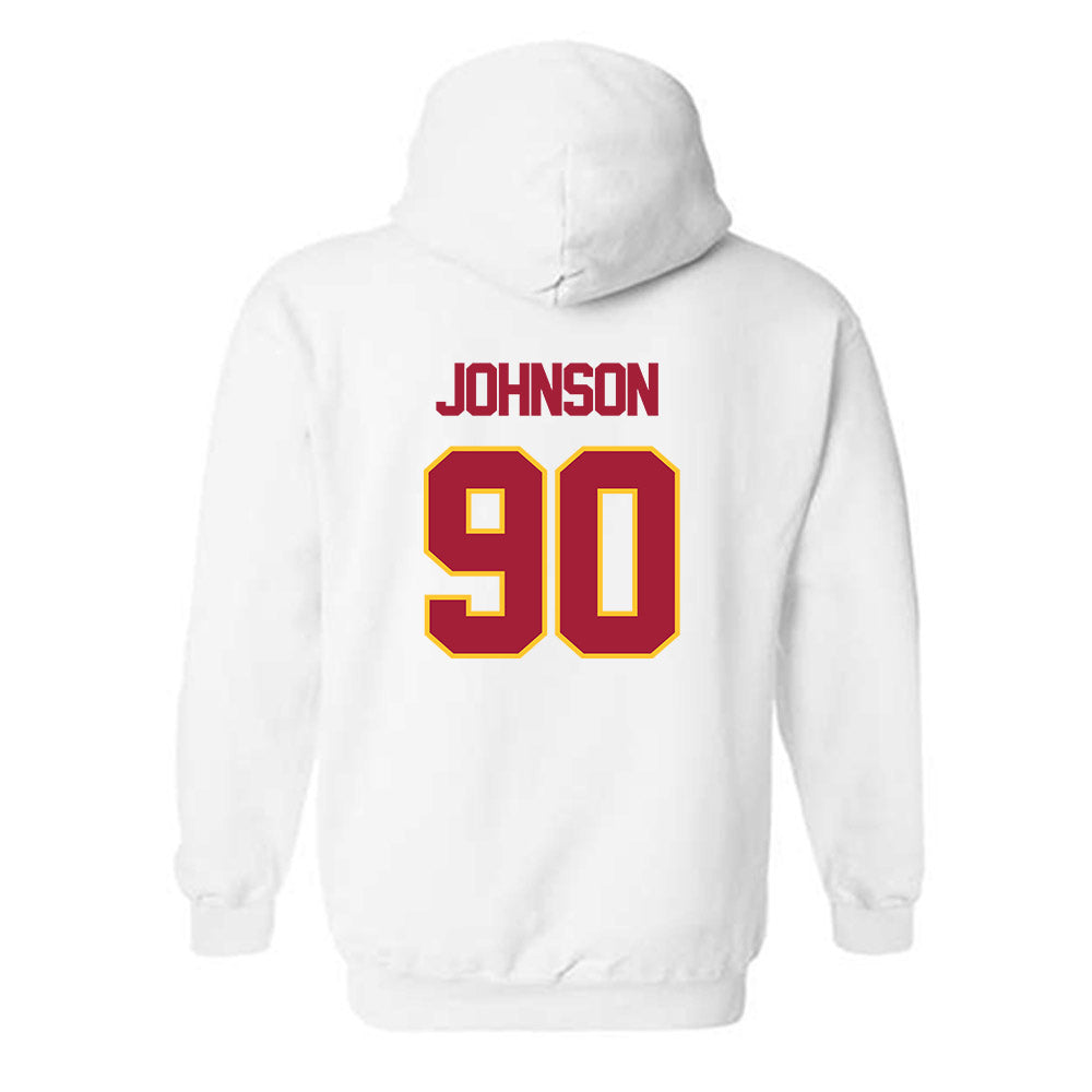 USC - NCAA Football : Jake Johnson - Sports Shersey Hooded Sweatshirt-1