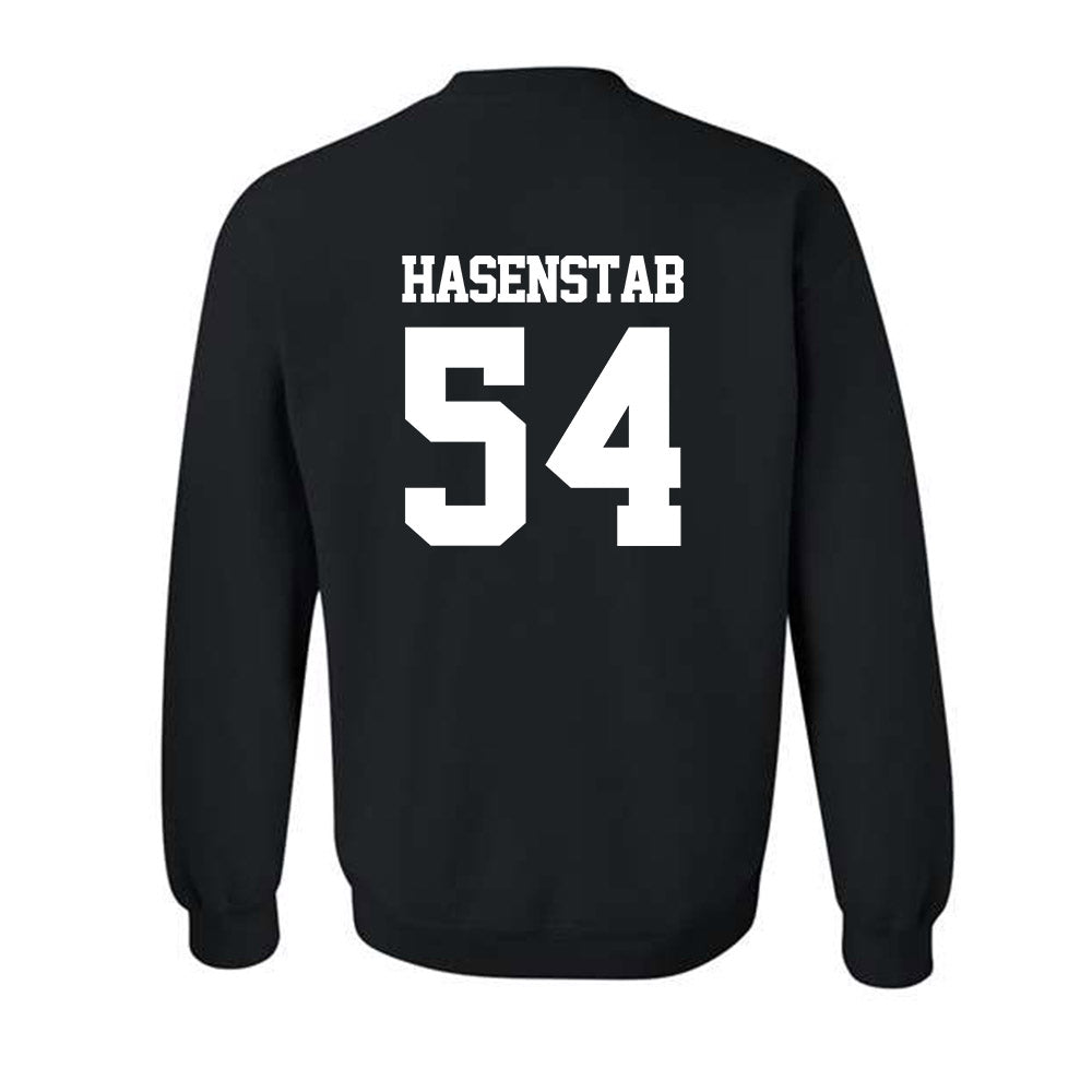 Georgia Tech - NCAA Baseball : Riley Hasenstab - Classic Fashion Shersey Crewneck Sweatshirt-1
