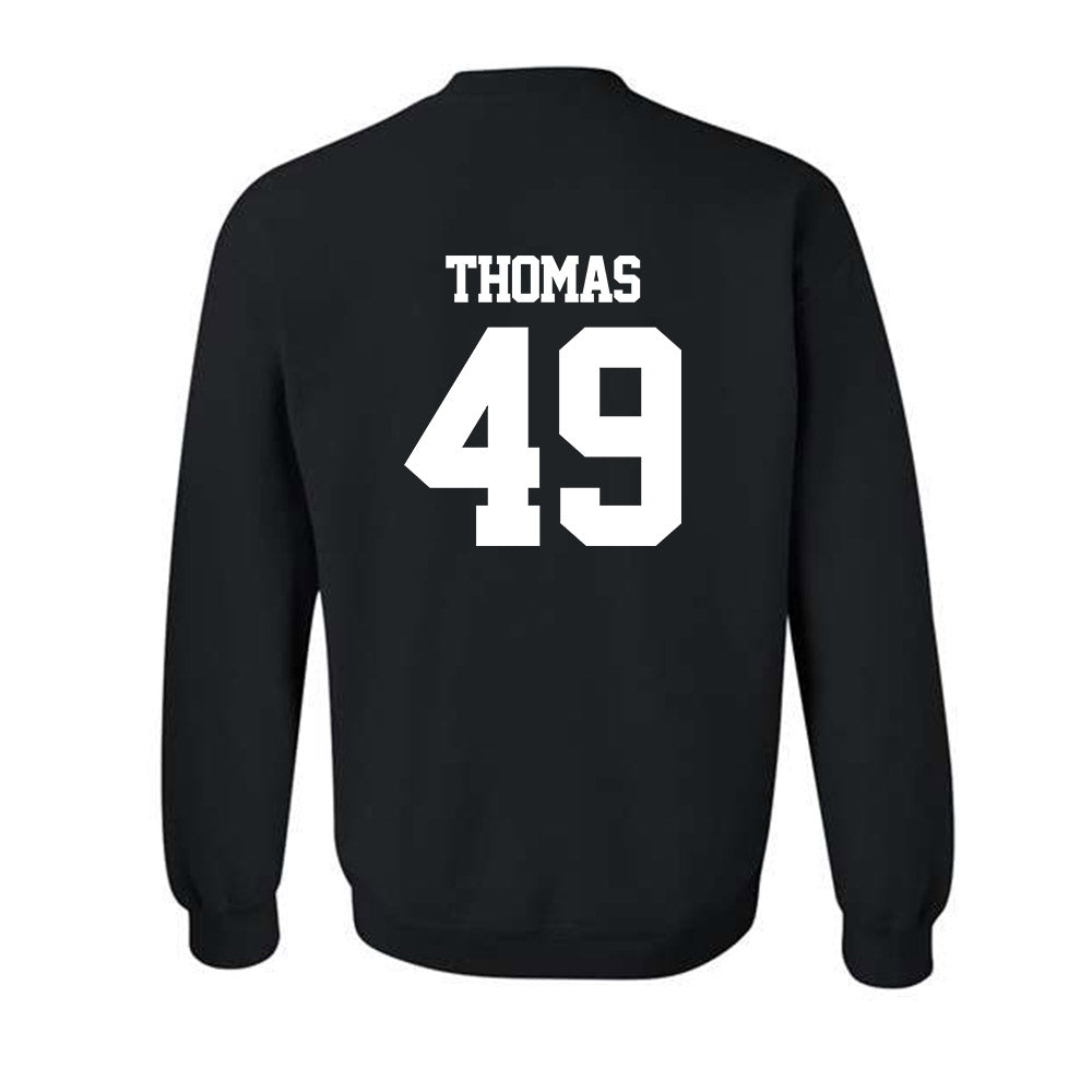 Georgia Tech - NCAA Football : Ronnie Thomas - Classic Fashion Shersey Crewneck Sweatshirt-1