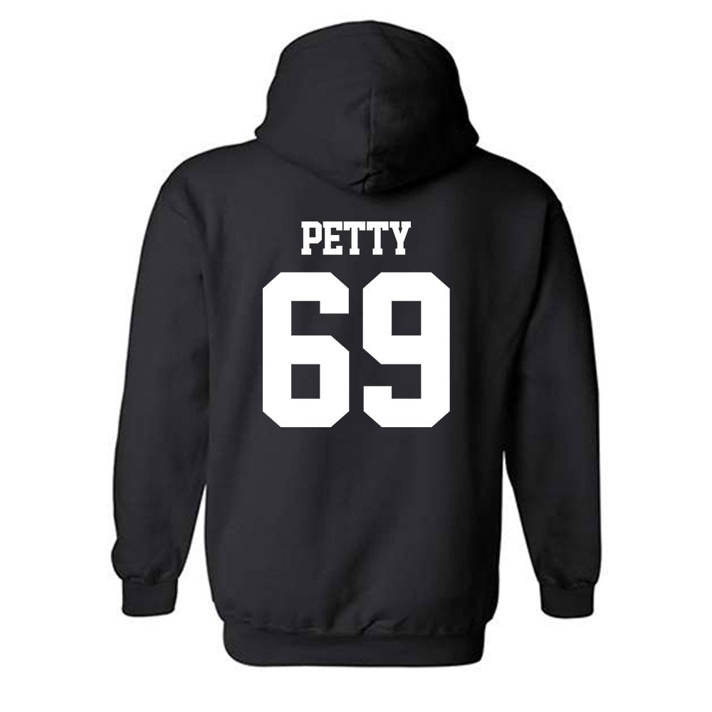 Georgia Tech - NCAA Football : Josh Petty - Classic Fashion Shersey Hooded Sweatshirt-1