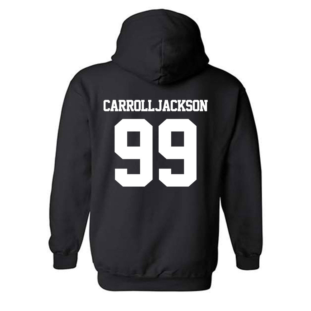 Georgia Tech - NCAA Football : Vincent Carroll-Jackson - Classic Fashion Shersey Hooded Sweatshirt-1