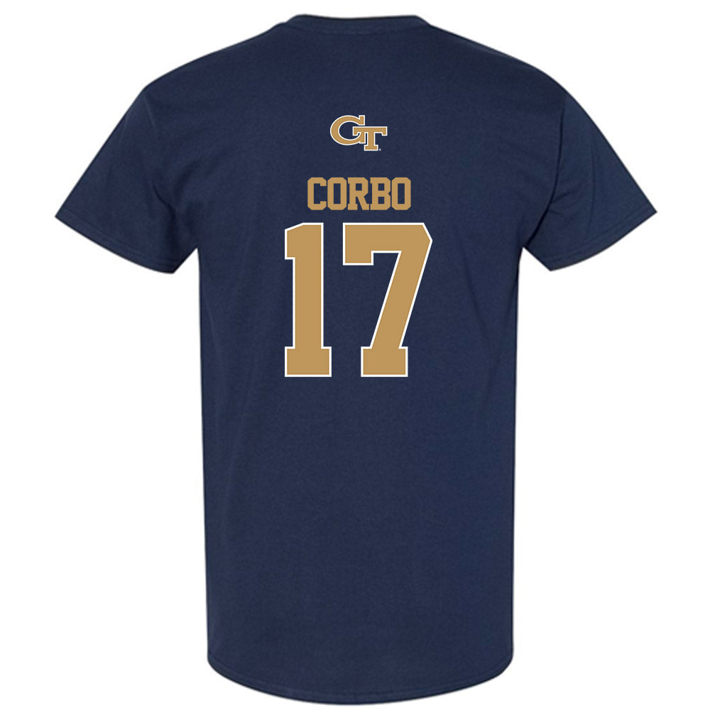 Georgia Tech - NCAA Football : Chris Corbo - Classic Shersey T-Shirt-1