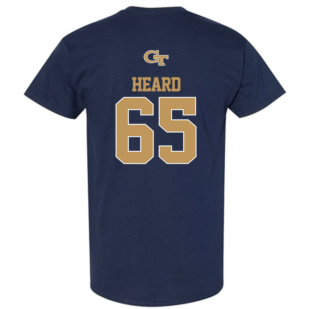 Georgia Tech - NCAA Football : Courtney Heard - Classic Shersey T-Shirt-1