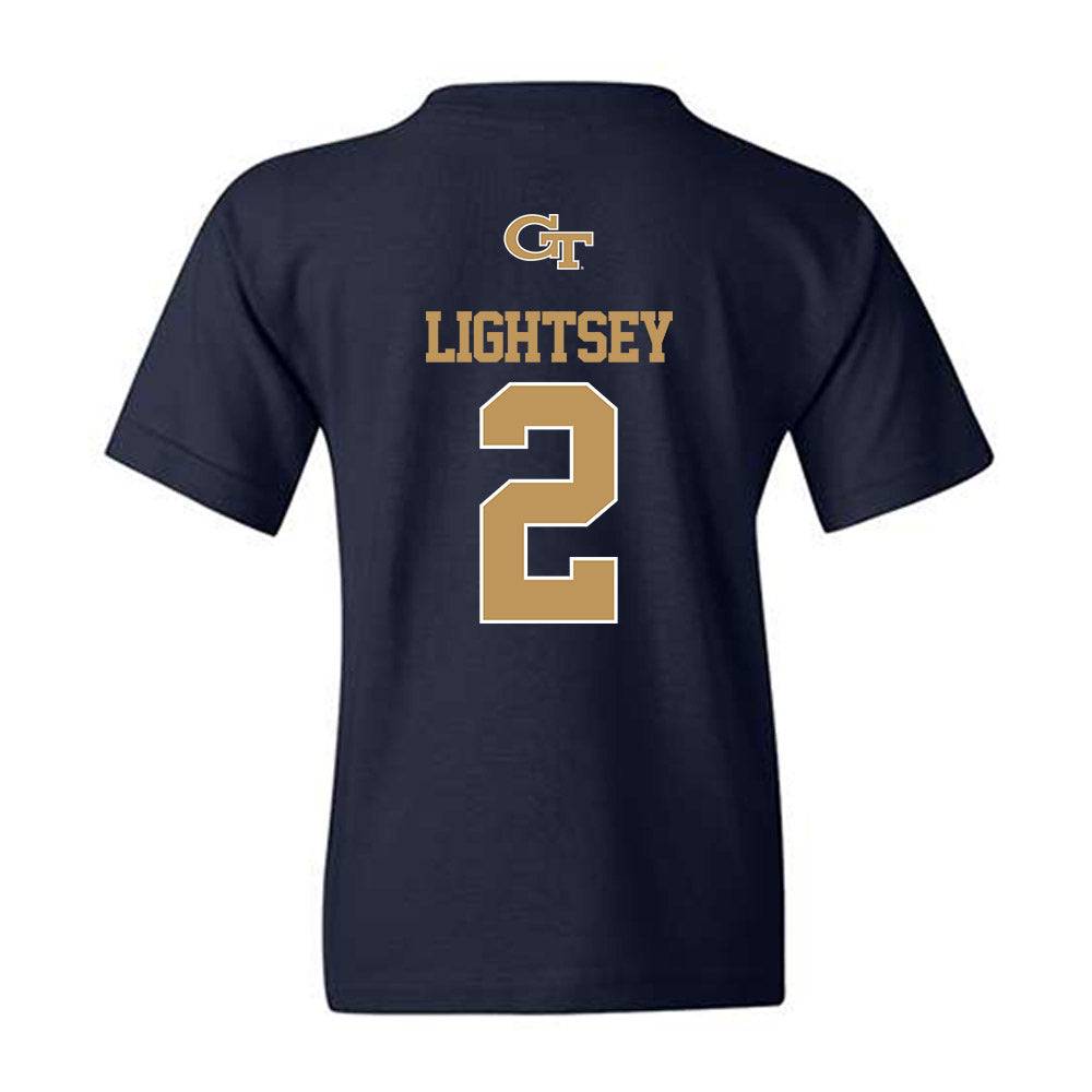 Georgia Tech - NCAA Football : Ej Lightsey - Classic Shersey Youth T-Shirt-1