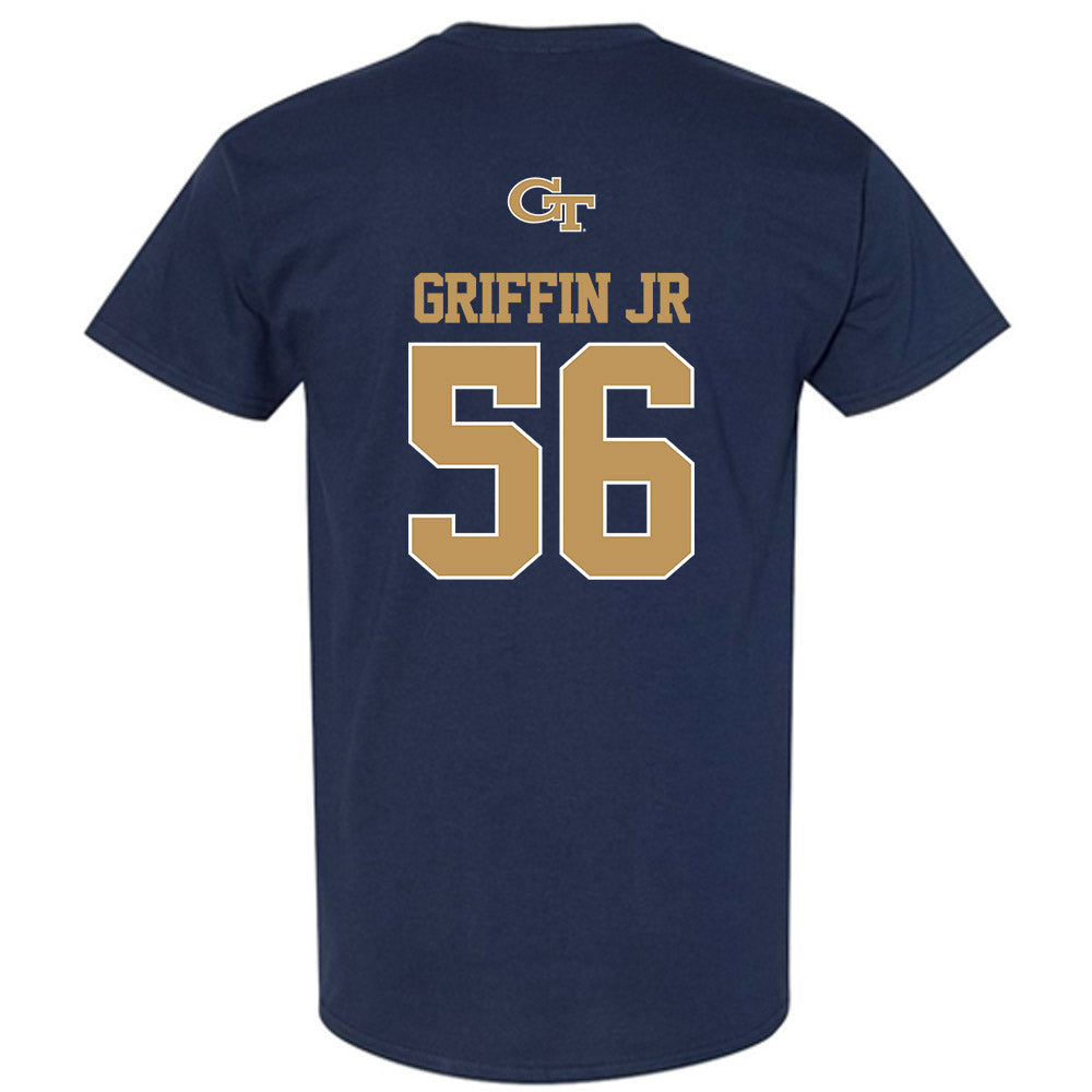 Georgia Tech - NCAA Football : Tim Griffin Jr - Classic Shersey T-Shirt-1