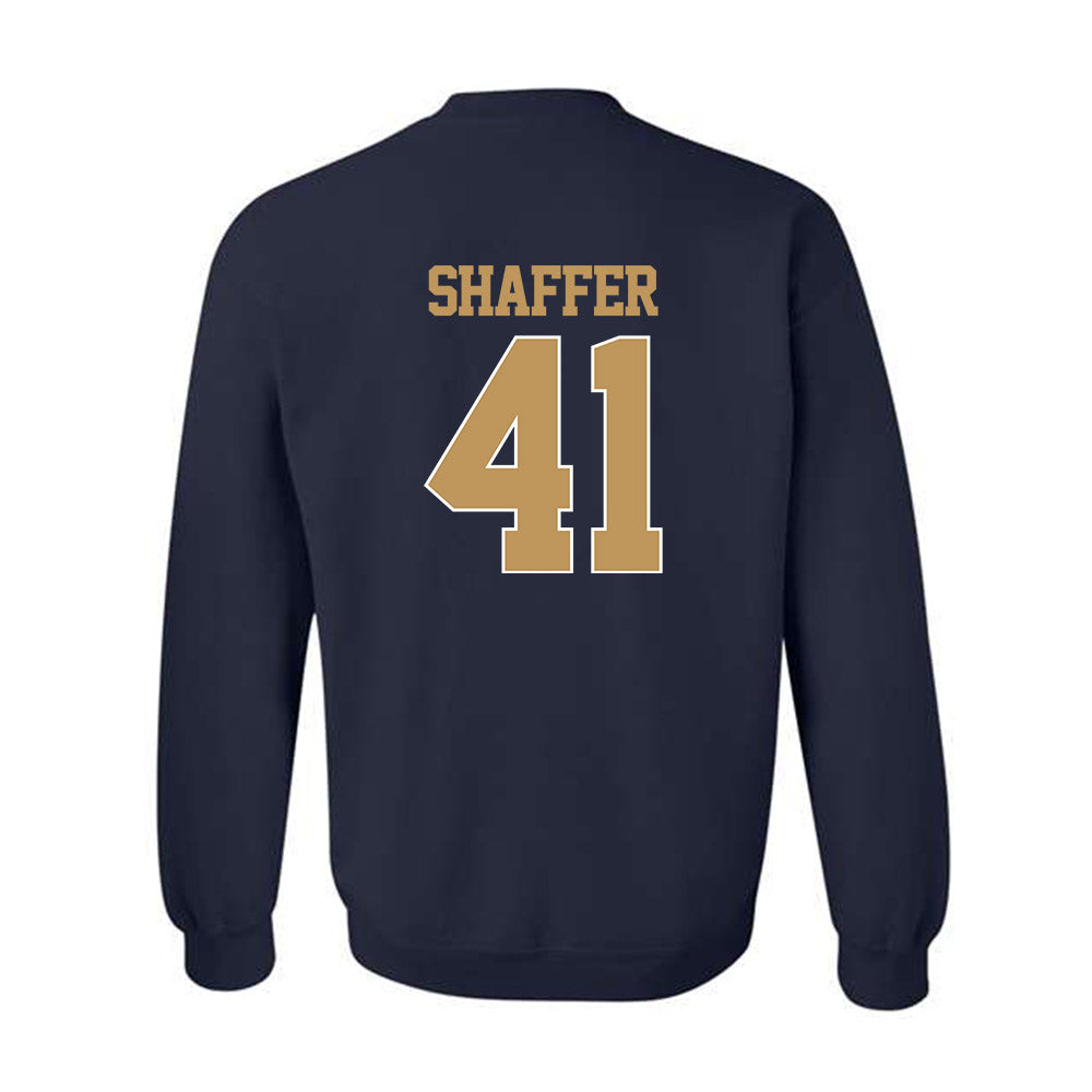 Georgia Tech - NCAA Football : Landon Shaffer - Classic Shersey Crewneck Sweatshirt-1
