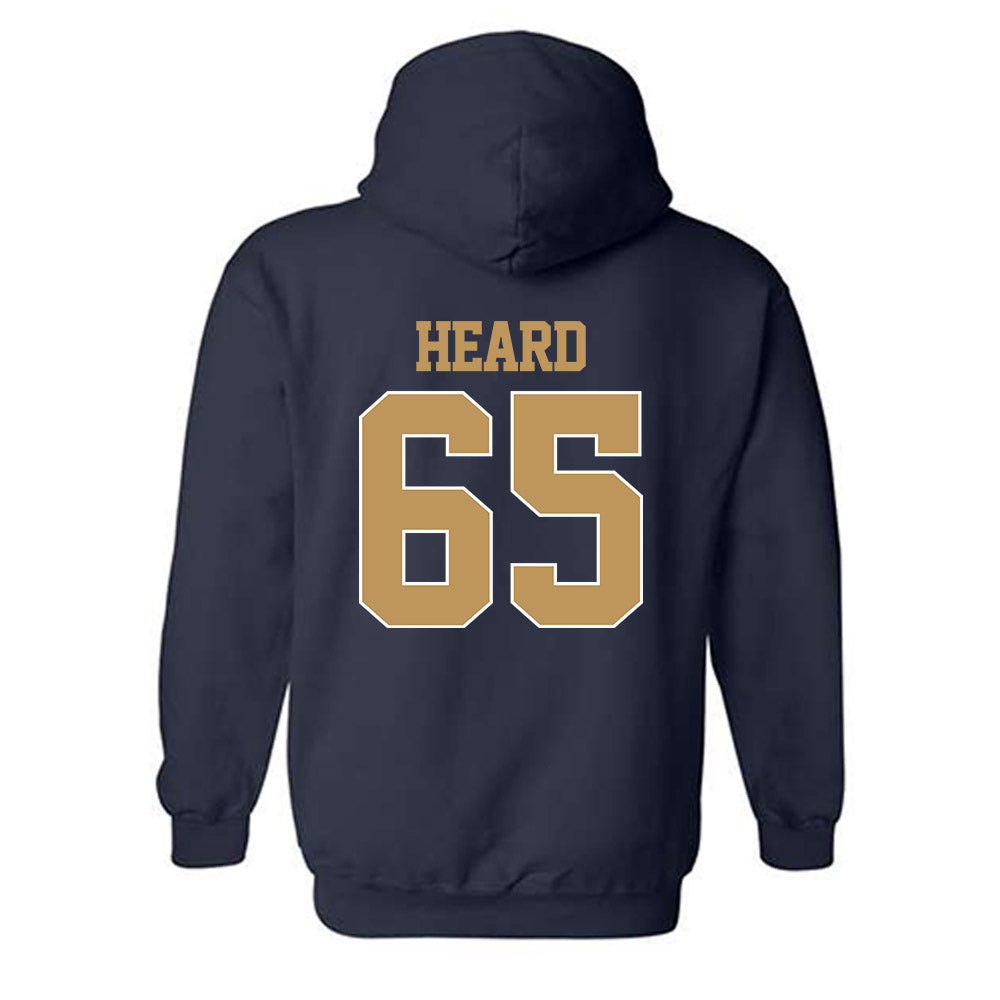 Georgia Tech - NCAA Football : Courtney Heard - Classic Shersey Hooded Sweatshirt-1