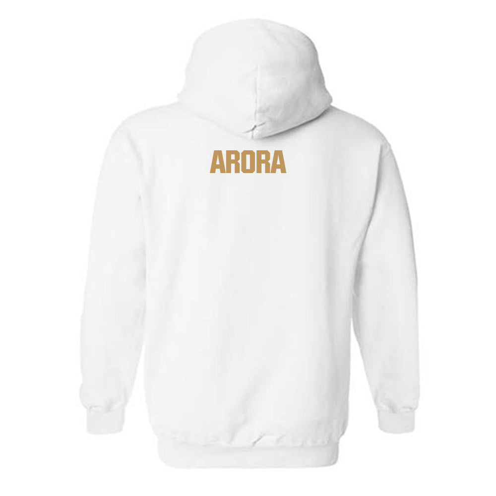 Georgia Tech - NCAA Men's Tennis : Krish Arora - Classic Shersey Hooded Sweatshirt-1