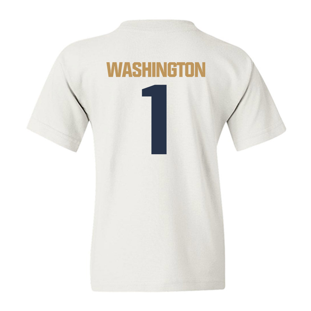 Georgia Tech - NCAA Men's Basketball : Lamar Washington - Classic Shersey Youth T-Shirt-1