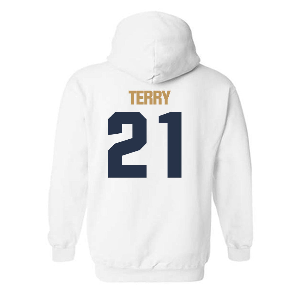 Georgia Tech - NCAA Football : Jaedyn Terry - Classic Shersey Hooded Sweatshirt-1