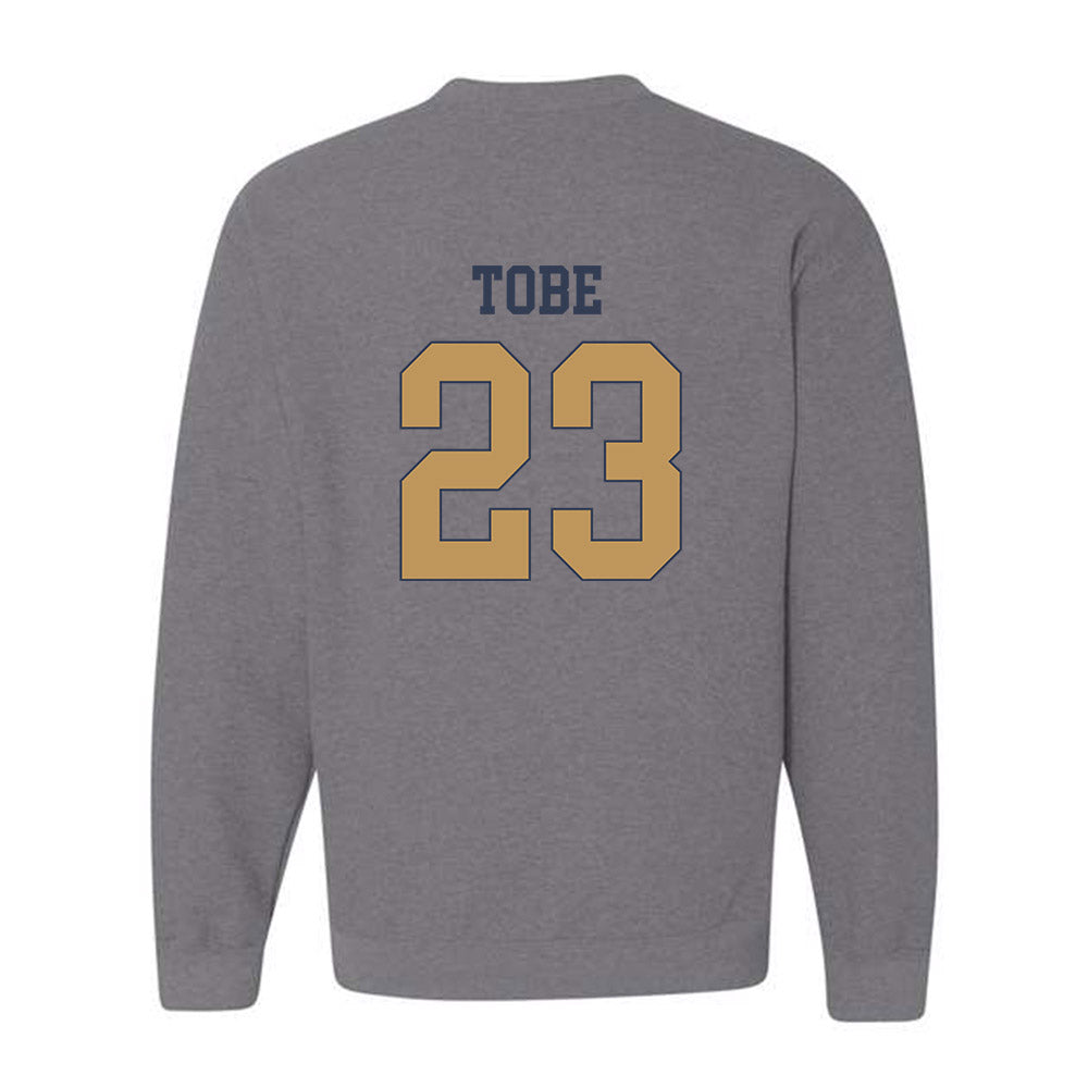 Georgia Tech - NCAA Football : Zachary Tobe - Classic Fashion Shersey Crewneck Sweatshirt-1
