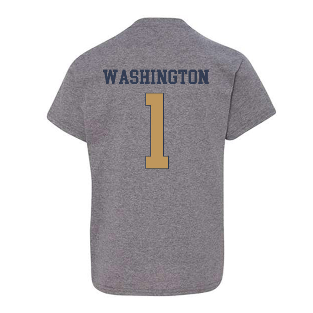 Georgia Tech - NCAA Men's Basketball : Lamar Washington - Classic Fashion Shersey Youth T-Shirt-1