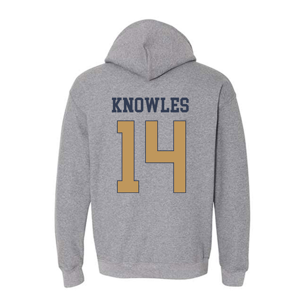 Georgia Tech - NCAA Football : Graham Knowles - Classic Fashion Shersey Hooded Sweatshirt-1