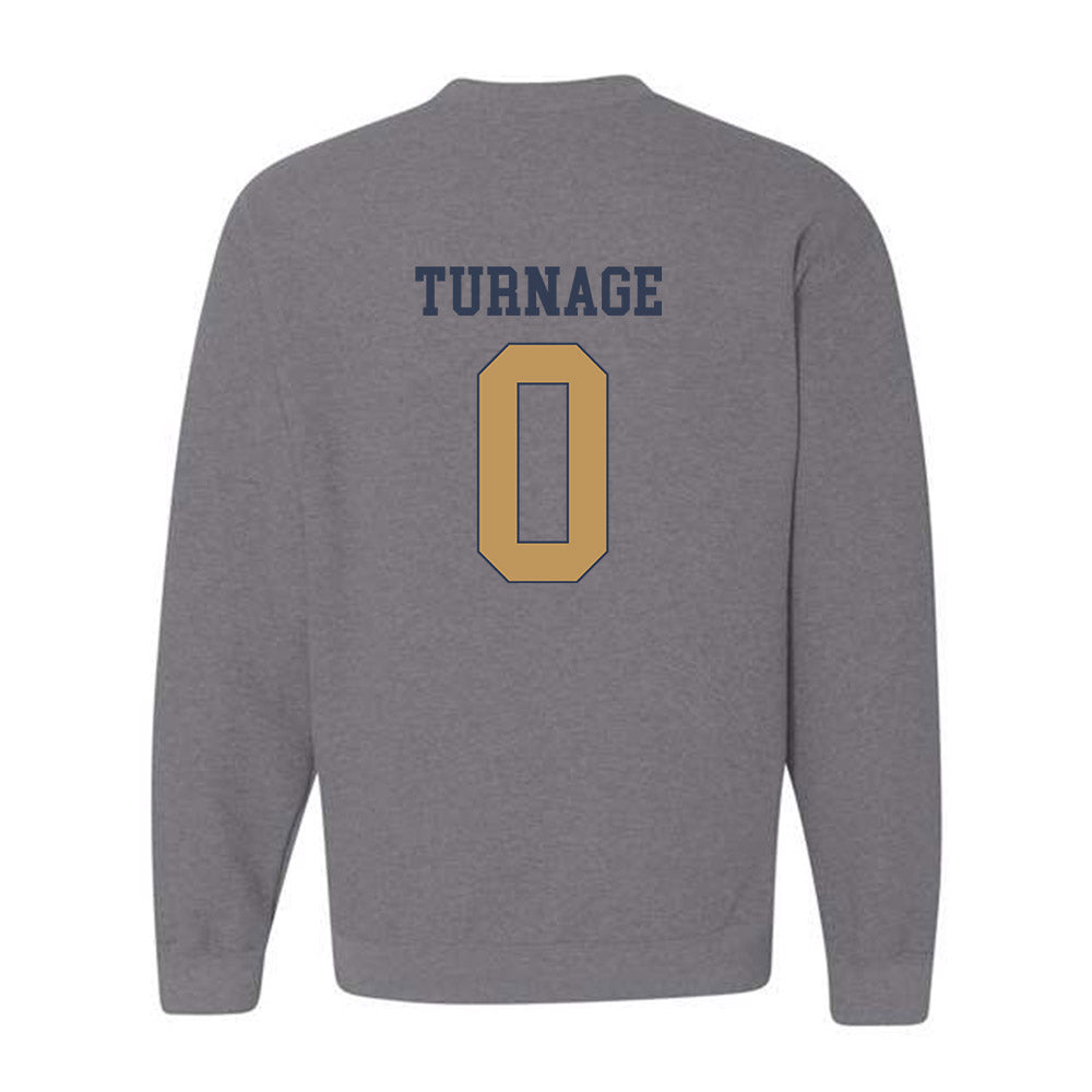 Georgia Tech - NCAA Women's Basketball : Brianna Turnage - Classic Fashion Shersey Crewneck Sweatshirt-1
