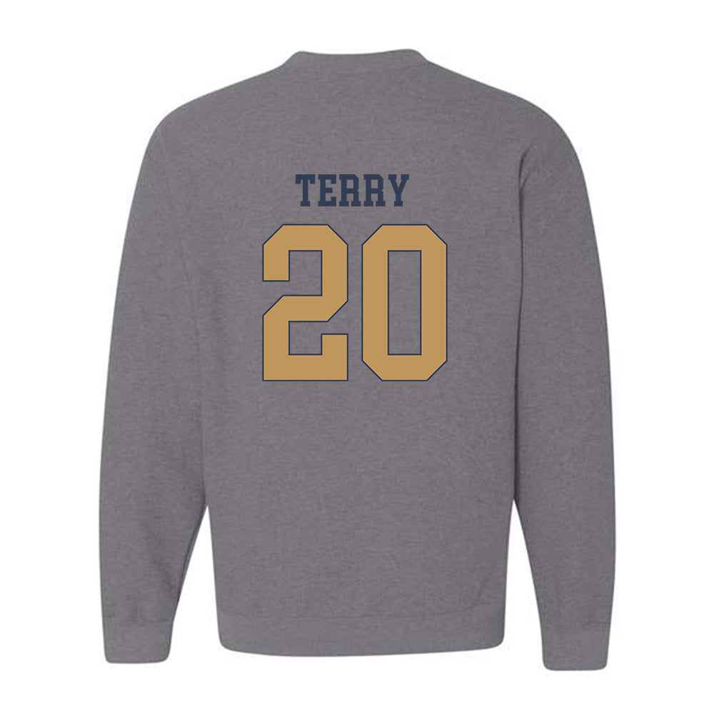 Georgia Tech - NCAA Football : Jaedyn Terry - Classic Fashion Shersey Crewneck Sweatshirt-1