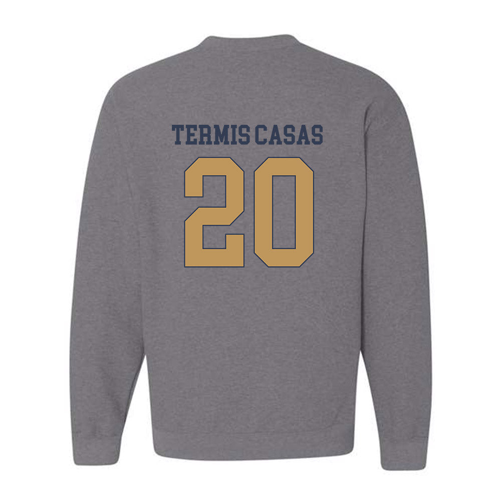 Georgia Tech - NCAA Women's Basketball : Ariadna Termis Casas - Classic Fashion Shersey Crewneck Sweatshirt-1