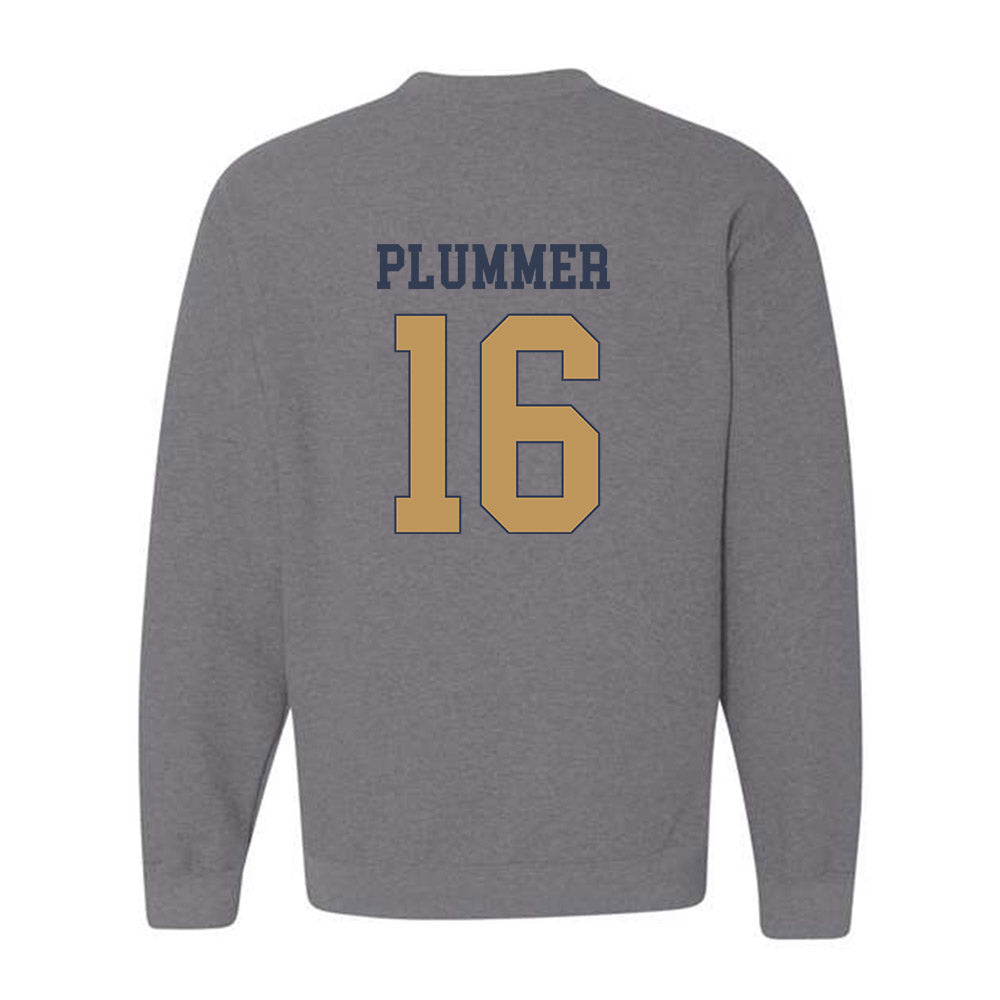 Georgia Tech - NCAA Football : Jaiven Plummer - Classic Fashion Shersey Crewneck Sweatshirt-1