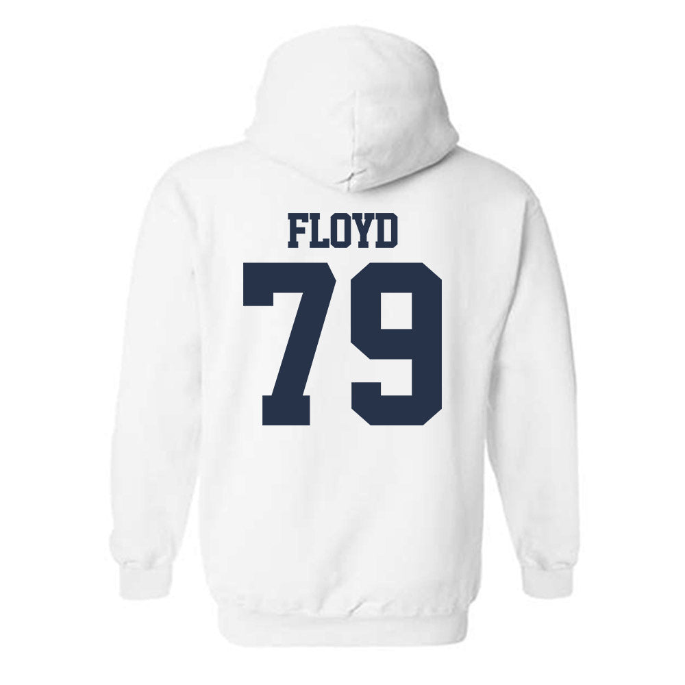 Georgia Tech - NCAA Football : Jordan Floyd - Classic Fashion Shersey Hooded Sweatshirt-1