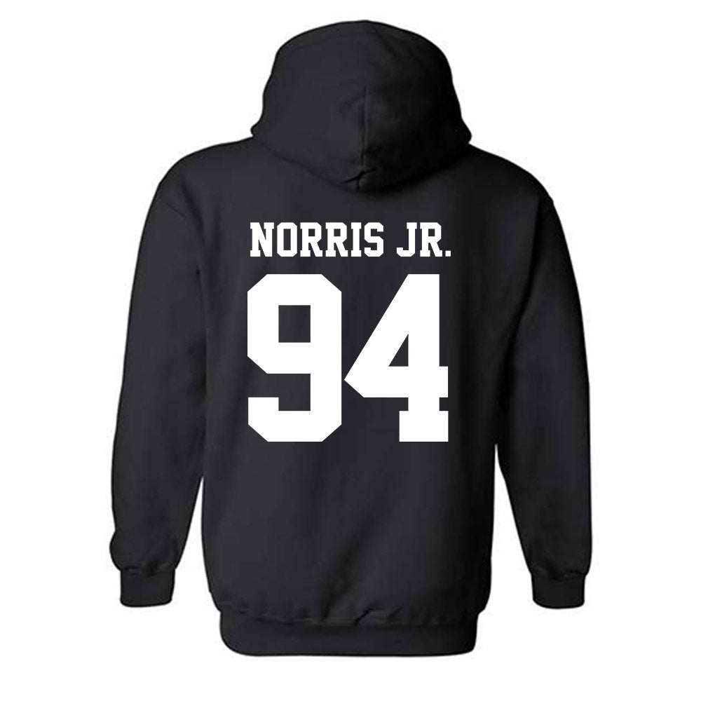 Georgia Tech - NCAA Football : Derry Norris Jr. - Classic Shersey Hooded Sweatshirt-1