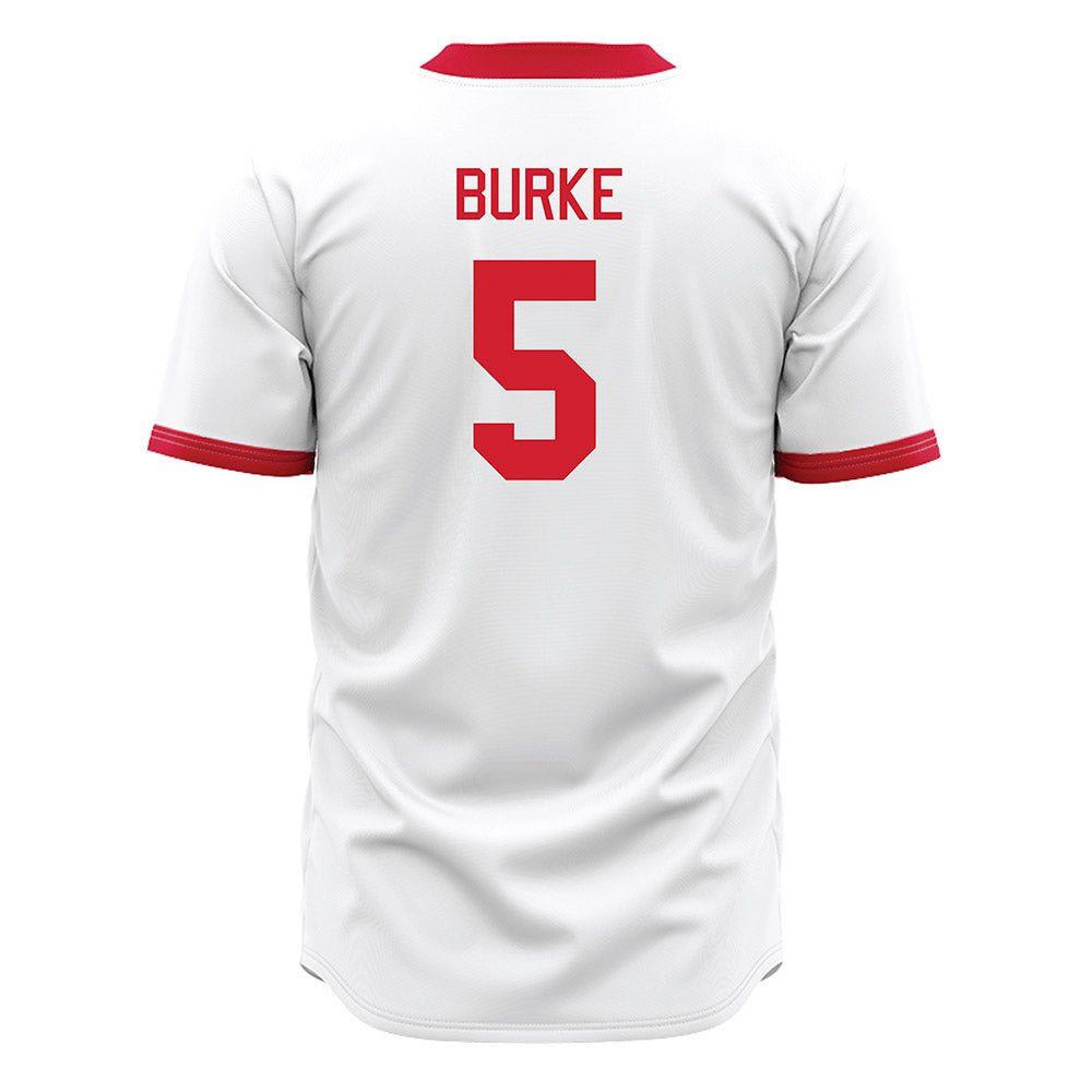 Miami of Ohio - Baseball Alumni : Clayton Burke - White Jersey-1