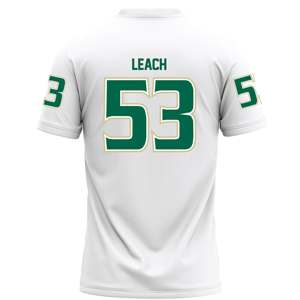 USF - NCAA Football : Gavin Leach - White Football Jersey-1