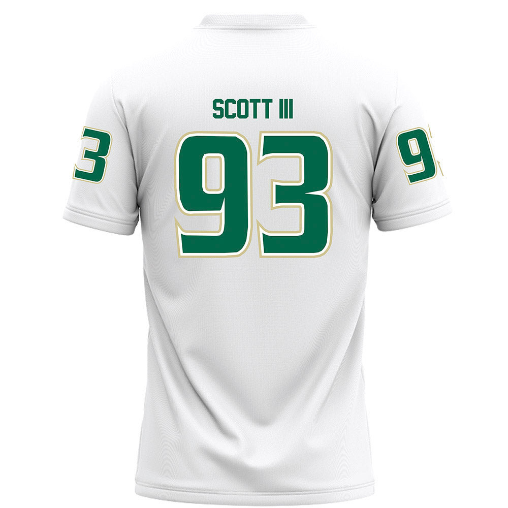 USF - NCAA Football : Richard Scott III - White Football Jersey-1