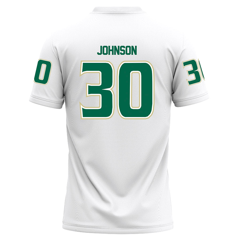 USF - NCAA Football : Jeremiah Johnson - White Football Jersey-1
