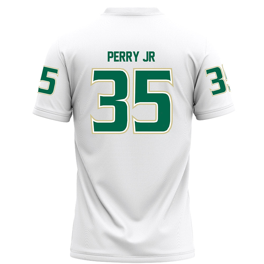 USF - NCAA Football : Herlin Perry Jr - White Football Jersey-1