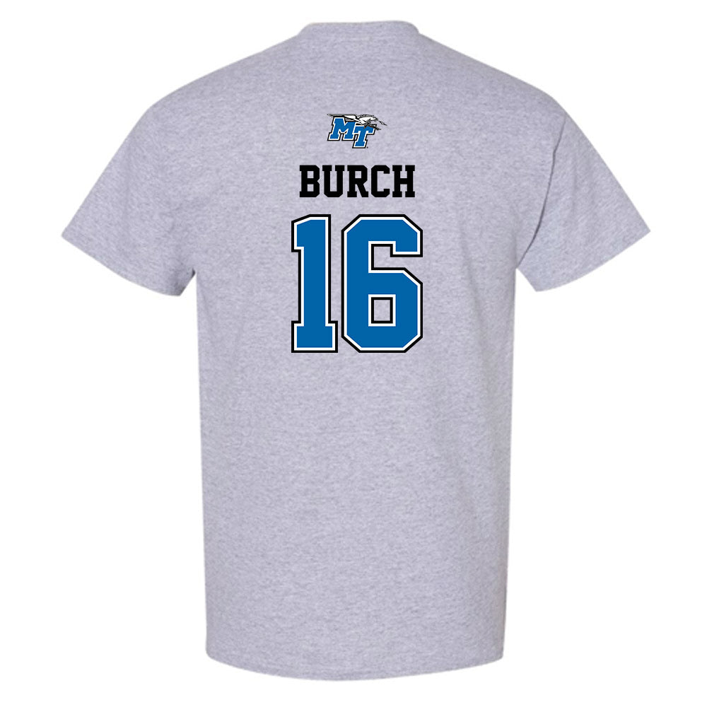 MTSU - NCAA Baseball : Landen Burch - Sports Shersey T-Shirt-1
